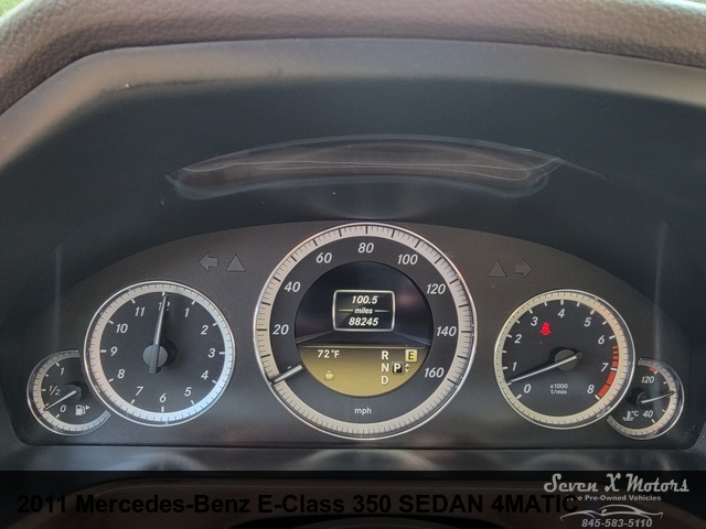 2011 Mercedes-Benz E-Class E350 Sedan 4MATIC