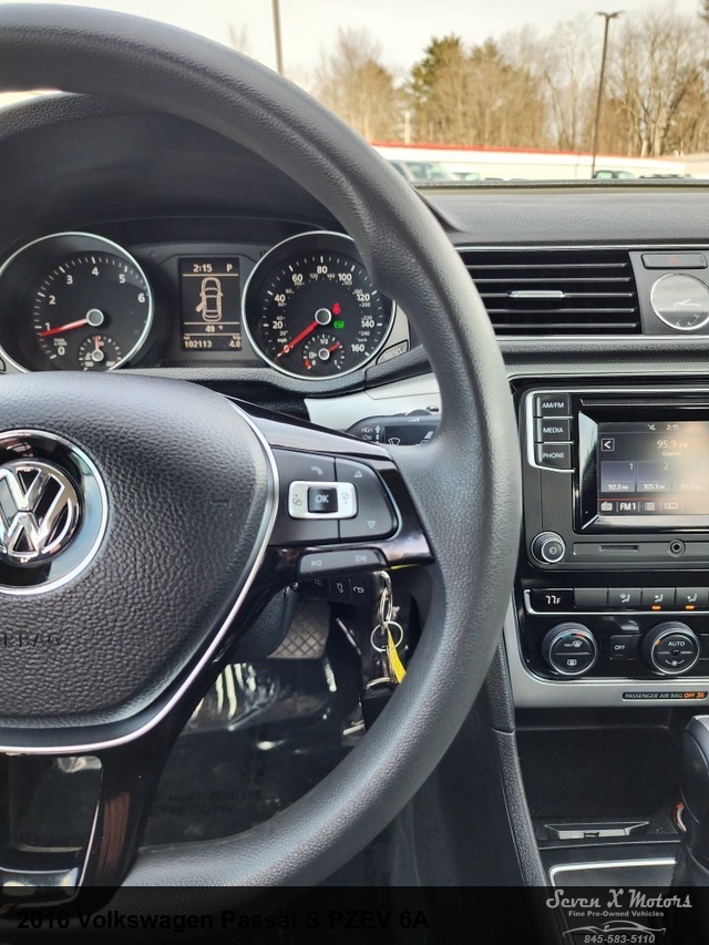 2016 Volkswagen Passat S PZEV 6A