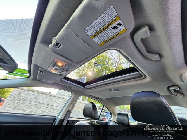 2014 Subaru Impreza Limited 4-Door+S/R+NAVI