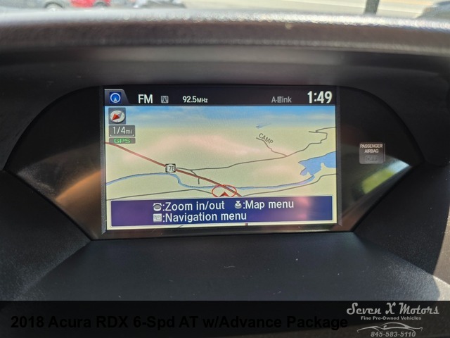 2018 Acura RDX 6-Spd AT w/Advance Package