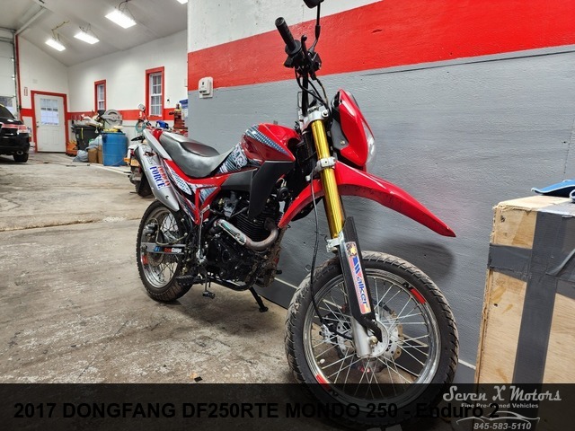 2017 DongFang  DF250RTE MONDO 250 - Enduro 250cc Dirt Bike Motorcycle   **COMES WITH HELMET AND JACKET!**